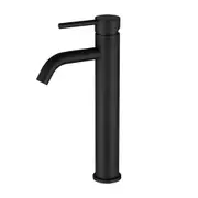 Decaura WELS Bathroom Basin Mixer Tap Brass Black Tall Sink Vanity Laundry Faucet Black
