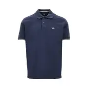 [CP COMPANY] CP COMPANY Tacting Piquet polo shirt Man S S Blue