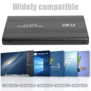External Backup Hard Drive Case USB 3.0 Enclosure for 2.5" Portable HDD Sata SSD