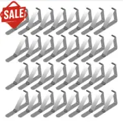 32PCS Metal Tablecloth Clips – Outdoor Picnic Table Cover Holders Stainless
