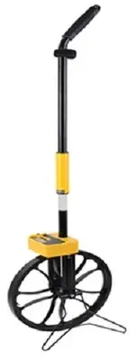 Johnson Tool 1879-0115 3' Metal Professional Measuring Wheel