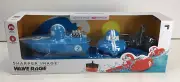 Sharper Image Wave Rage, Remote Control Speed Boat Racer, Blue New in Box
