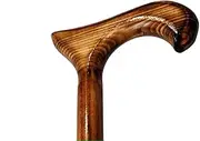 Antique Brown Wooden Walking Stick - 36" Premium Classic Long Head Walking Cane/Stick - Vintage Designer Handmade Steampunk Carved Canes for Men Women Comfortable Best Gift Idea