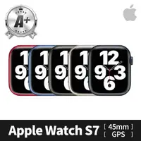 在飛比找momo購物網優惠-【Apple】A 級福利品 Apple Watch S7 G