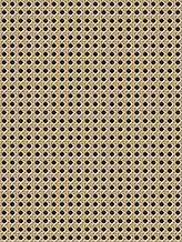 Self Adhesive Rattan Look Shelf Liner Contact Paper for Kitchen Cabinets Dresser Drawer Cupboard Table Furniture Walls Decal 17.7X117 Inches
