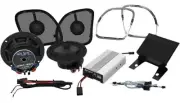 Wild Boar Audio 400 Watt Amp 6.5" Speaker Kit Harley Touring FLTR 15-22