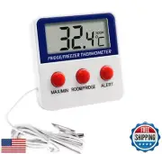 Digital Thermometer with Min/Max Temperature Recording and High/Low Alarm
