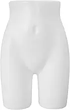 rockible Half Body Display Holder for Underwear Mannequin Model on Countertop , White
