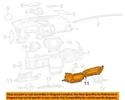 CHRYSLER OEM 19-20 Cherokee Instrument Panel 1UH77HL1AD