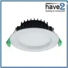 MARTEC Titan LED Downlight Kit: Tradetec 13W Dimmable 3000k Sealed Ceiling Light