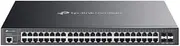 TP-Link Omada Jetstream 48P Managed Network Switch, RJ45, SFP+, Black Case