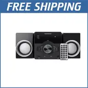 Versatile Bluetooth CD Shelf System with LED Display & Remote Control - 3 Pieces