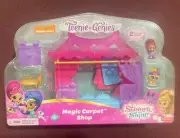Shimmer & Shine Teenie Genies Magic Carpet Shop Playset Tala Nahal Damaged Box