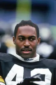 Cornerback Dwayne Woodruff Of The Pittsburgh Steelers 1980 Nfl OLD PHOTO 4