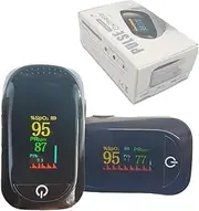 A2 Pulse Oximeter | Accurate Blood Oxygen Saturation Monitor | SpO2, Pulse, Bar Chart Display | Low Power Consumption | Portable and Lightweight