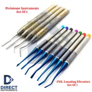 11Pcs Periodontal Ligament Instruments Periotome PDL Elevator Implant Surgery CE