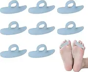 LunarCharm 4 Pairs of Hammer Toe Cushions, Hammer Toe Corrector, Silicone Toe Separator, Wavy Corrector, for Reduces Pain and Friction