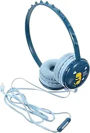 ETHZZLE Dinosaur Shape Headphones for Comfortable Over Ear Design with Built Microphone Suitable for Online Classes Tablets and More Soft Ear Pads for Noise Isolation