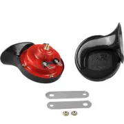 Loud Car Truck 105DB Dual-tone Snail Electric Air Horn Siren Durable 1 Pair 12V (for: Volvo)
