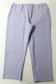 Monterey Bay Women's Plus Straight Pebble Plush Pant MP9 Sweet Lavender Size 2X