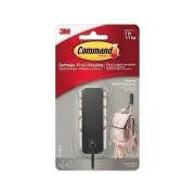 Command 17034MB Medium Metal Hook - Matte Black