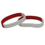 Sydney Swans AFL Team Logo Silicone Wristbands Set of 2 Game Day School Gift
