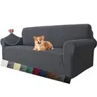 MAXIJIN Super Stretch Couch Cover for 3 Cushion Couch, 1-Piece Universal Sofa