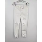 New NWT American Eagle Next Level Stretch Hi-Rise Leggings Size 2 White