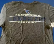 NWT-NFL~TENNESSEE TITANS SHORT SLEEVE MAJESTIC (M)