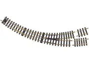 PIKO 35224 ~ New ~ Left Hand Curved Switch Manual Turnout Track R3 - R5 ~G Scale