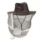Cowboy Bee Veil Hat Beekeeping Equipment with Veil Head Face Protector