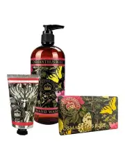[English Soap Company] Royal Kew Gardens Osmanthus Rose Hand Cream, Soap And Wash Bundle