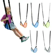 Kids Tree Swing Portable Hanging Rope Seat Outdoor Playground Play Swing Toys