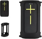 Speaker Case for Ultimate Ears Everboom Wireless Bluetooth Portable Speaker for Mountaineering Hiking Outdoor Travel Compatible with Ultimate Ears Everboom Case (Black)