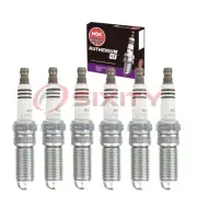 6 pcs NGK Ruthenium HX Spark Plugs for 2013-2017 Ford Taurus 3.5L V6 - ev