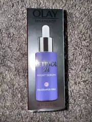 OLAY REGENERIST RETINOL 24 NIGHT SMOOTHING SERUM 1.3 oz FRAGRANCE FREE SHIPPING