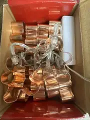 Gingerbread Cookie Cutter Lights NIB Battery Operated