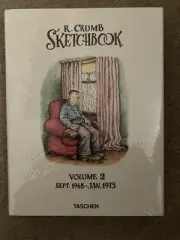 Robert Crumb Sketchbook Vol. 2 1968-1975 Dian Hanson (2016, Hardcover) Taschen