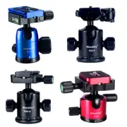 Manbily Camera Tripod Ball Head + Quick Release Plate for Tripod Stand