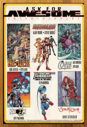 1997 Awesome Comics Print Ad/Poster Liefeld Kaboom Youngblood Coven Promo Art