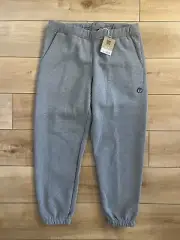 Patagonia Women's Fitzroy Icon Uprisal Fleece Sweatpants Gray Size Large 26067