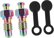 Dirt Bike Accessory Motorcycle Screw Bike Bleeder Bolts Caps Motorcycle Brake Grease Fitting Caps Bike Accessories