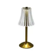 5X(LED Crystal Decorative Table Lamp 800MAh Rechargeable Atmosphere Night6813