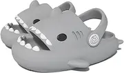 [Erhuoxz] Kids Shark Slides Non-Slip Open Toe Toddler Baby Shark Sandals for Boys Girls Cute Cartoon Cloud Slippers for Beach Pool Summer Outdoor Indoor