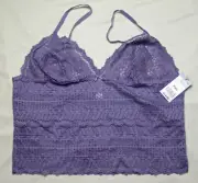 Violet Lace Camisole by Hillard & Hanson - Size 9 / XXL