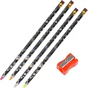 Yjkedfh Rhinestone Pickers, Set of 4 Nail Pointer Tools - Non-Slip Handle, Reusable Craft Tools, Lightweight Design Pen for Costume Decoration and Mobile Phone Decoration
