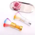 Glitter Diy Tool Nail Art Dust Brush Powder Remover Nail Cleaner Fiber Hair