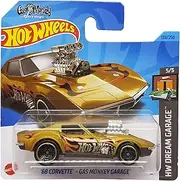 Hot Wheels - ´68 Corvette - Gas Monkey Garage - HW Dream Garage 5/5 - HKH23 - Short Card - Gold Metallic - Mattel 2023