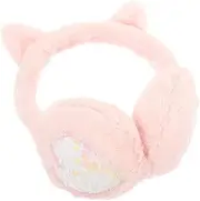 [QWDSGFWS] Winter Warm Earmuffs Pink Child Lightweight Ear Defenders Plush/912