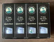 Pebble Beach Golf Links 1919 Logo White NEW In Package TaylorMade Golf Ball- 12
